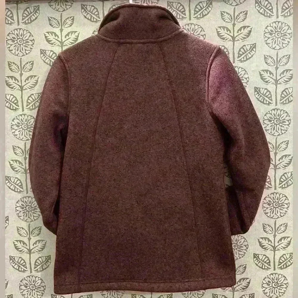 Women's Size Small The North Face Full Zip Up Jacket - Like New maroon casual - Picture 4 of 5